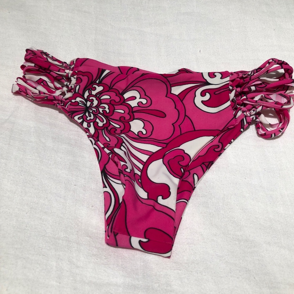 MIKOH Swim pink bottoms - extra small